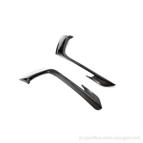 Custom Luxury Carbon Fiber Front Canards for Porsche 718 Boxster/Cayman 2016-2019